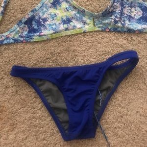 Medium Navy Blue Brazilian Jolyn Bikini Bottoms